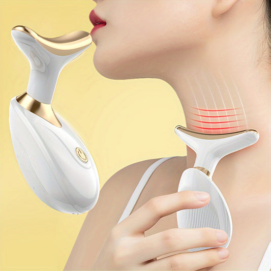 Household Facial Beauty Instrument Face And Neck Massage Device Small And Portable Beauty Tool